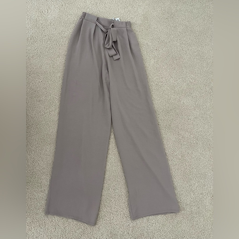 Zara tan trouser